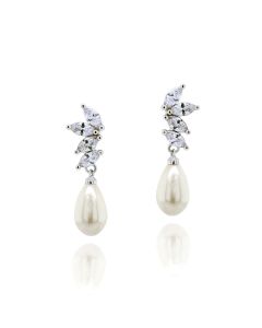 Ivory & Co Ashbourne Pearl Drop Earrings - ashbourneearrings