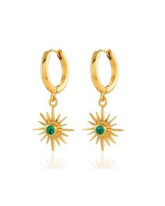 Shyla London Felicity Earrings - Emerald
