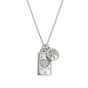 Nomination Talismani Necklace - Silver and Zirconia Let There Be Love