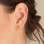 Ania Haie Glam Mini Stud Earrings Gold Plated
