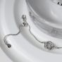 Kit Heath Bevel Trilogy Silver Slider Bracelet 7168RP