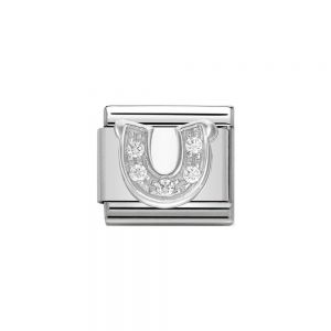 Nomination Classic Symbols - Cubic Zirconia and 925 Silver Horseshoe 330304_06