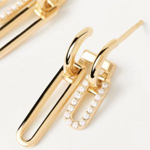 PDPaola Nexa Earrings - Gold - AR01-828-U