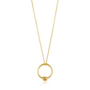 Ania Haie Modern Circle Necklace - Gold N002-01G