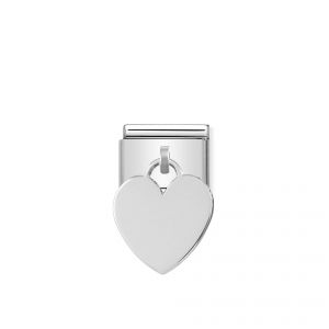 Nomination Composable Classic heart pendant silver charm - 331801_02