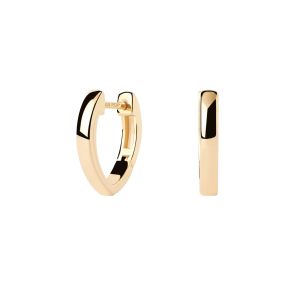 PDPaola Duke Hoop Earrings - Gold - AR01-A16-U