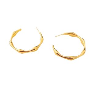 Shyla Balearic Gold Hoop Earrings