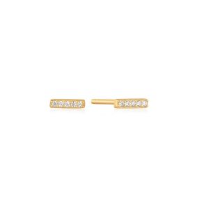 Ania Haie Glam Bar Stud Earrings - Gold - E037-01G