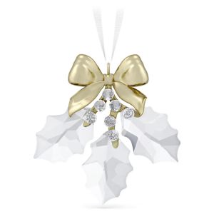 Swarovski Crystal Holiday Magic Holly Leaves Ornament - 5685701