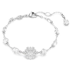 Swarovski Idyllia Snowflake Bracelet - White with Rhodium Plating 5691485