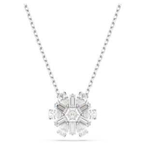 Swarovski Idyllia Snowflake Pendant - White with Rhodium Plating 5691484
