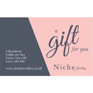 Niche Jewellery In Store Gift Voucher £200