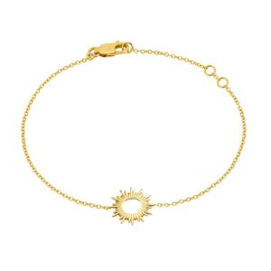 Rachel Jackson Electric Goddess Sun Bracelet Gold SNB5GP