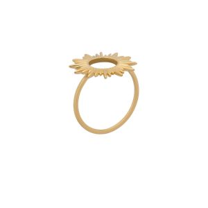 Rachel Jackson Adjustable Electric Goddess Sun Ring Gold SNR10GP