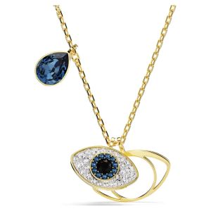 Swarovski Symbolica Evil Eye Pendant - Blue with Gold Tone Plating 5692178