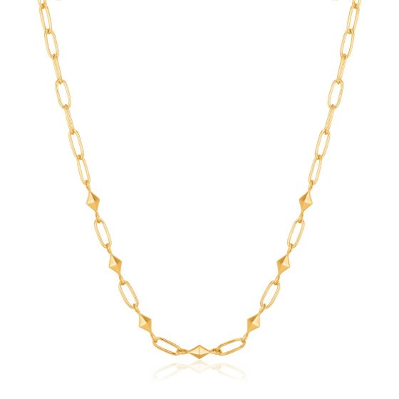 Ania Haie Heavy Spike Necklace Gold Plated