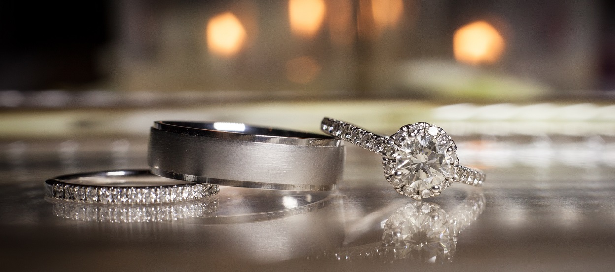 14K Gold Damascus Ring Mens Wedding Band - Damascus Steel Ring Mens Go–  Pillar Styles